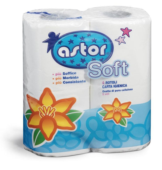 Carta igienica 2 veli biodegradabile per WC chimico