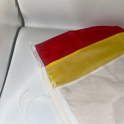 Bandiera monocolore regolamentare da spiaggia / barca 40 x 60 cm - Hubmarine