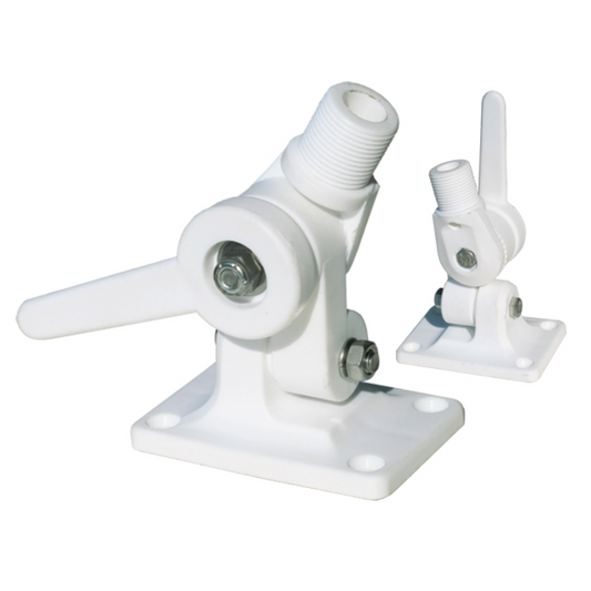 Base antenna con snodo a leva in Nylon