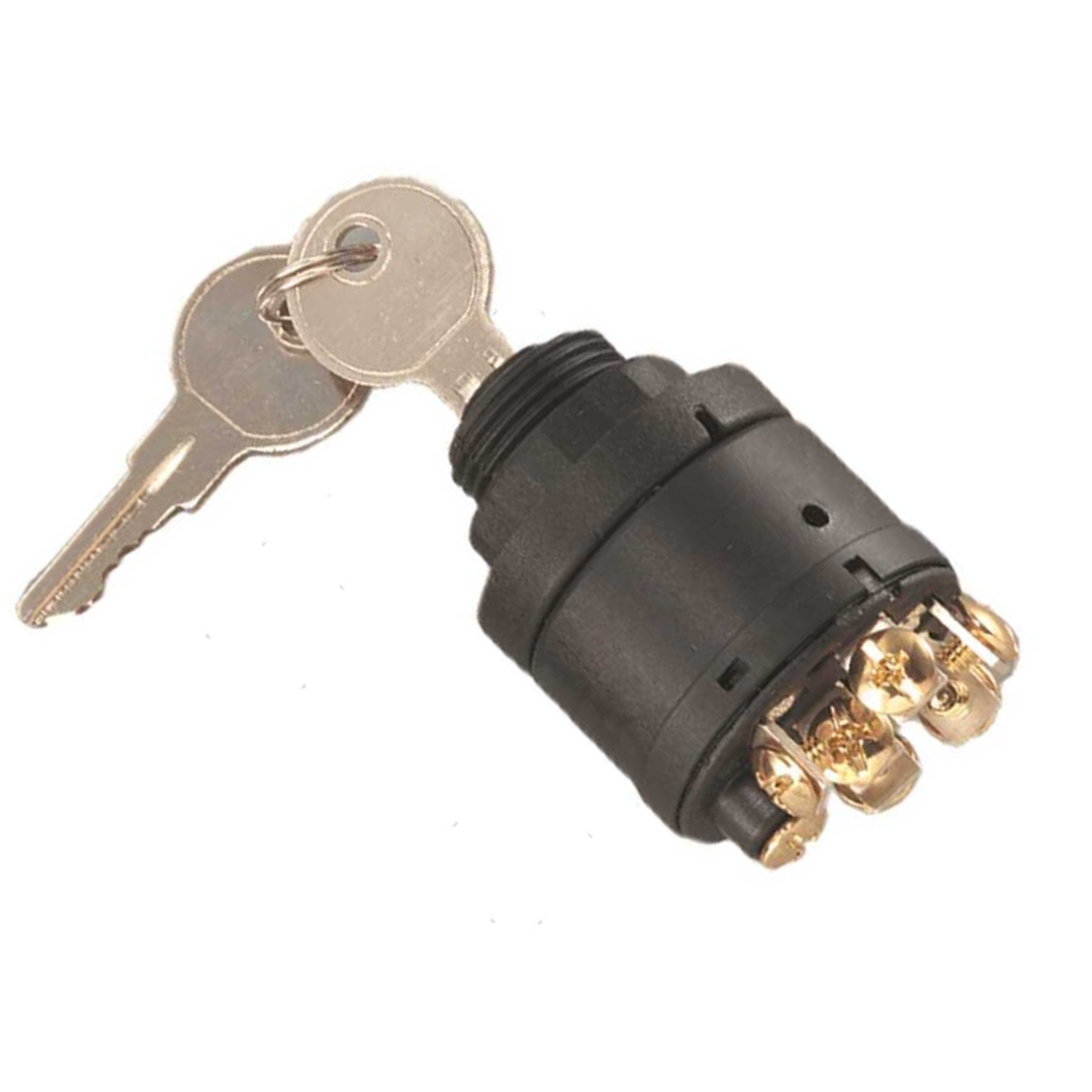 Blocchetto di avviamento 4 posizioni/ 7 terminali stagno in resina