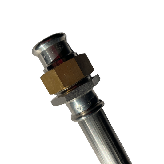 Bocchettone raccordo Geberit Mapress acciaio inox a pressare