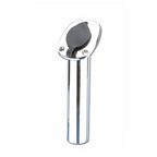 Boccola portacanna a incasso in acciaio inox