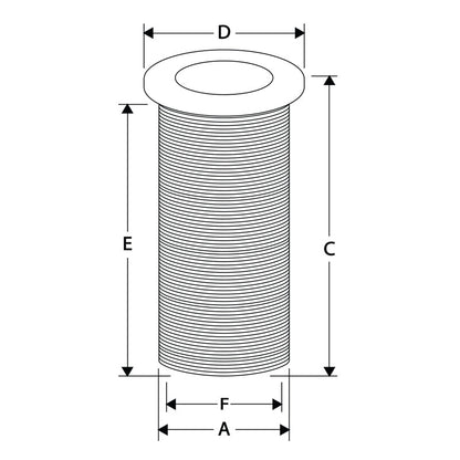 Kit passascafo completo Ombrinale + tappo espansione + valvola di non ritorno