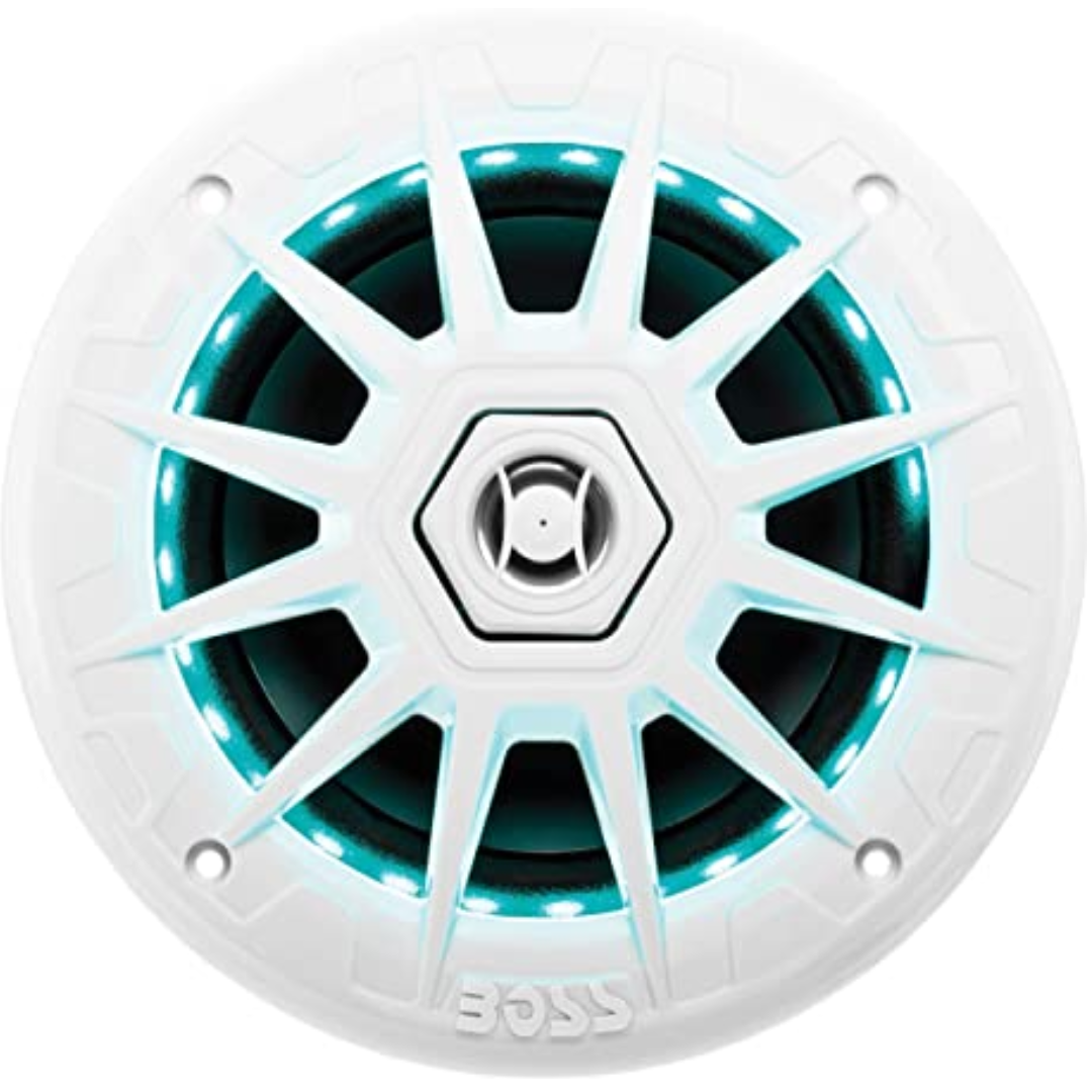 Altoparlanti marini full range da 6,5" a 2 vie da 200 W, RGB - Boss marine -