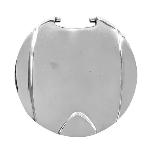 Box doccetta con coperchio cromato in ABS