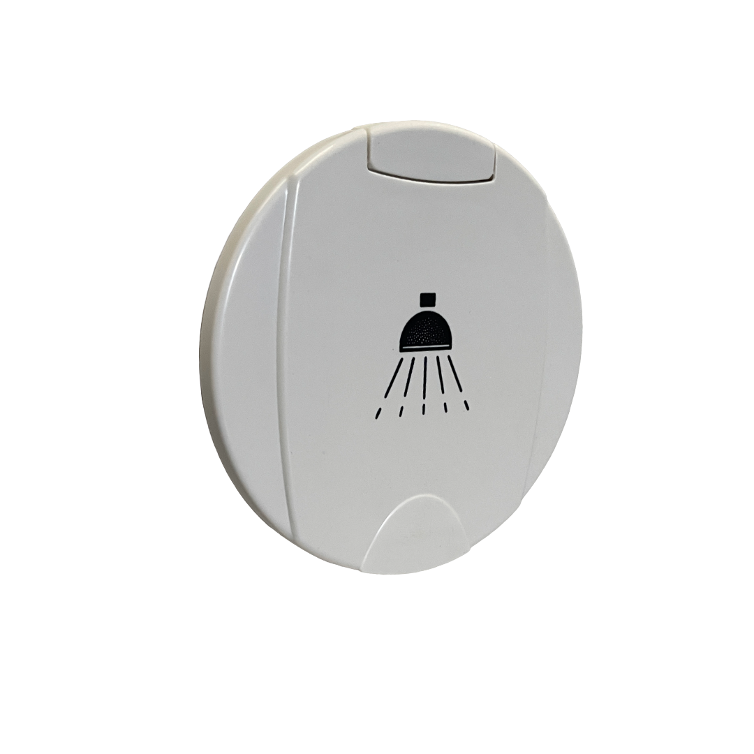 Kit contenitore doccetta con tubo 4 metri bianco