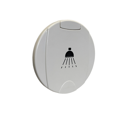 Kit contenitore doccetta con tubo 4 metri bianco