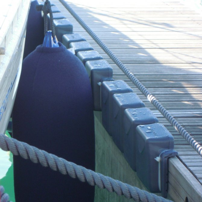 Bumper B70 paracolpi per pontili