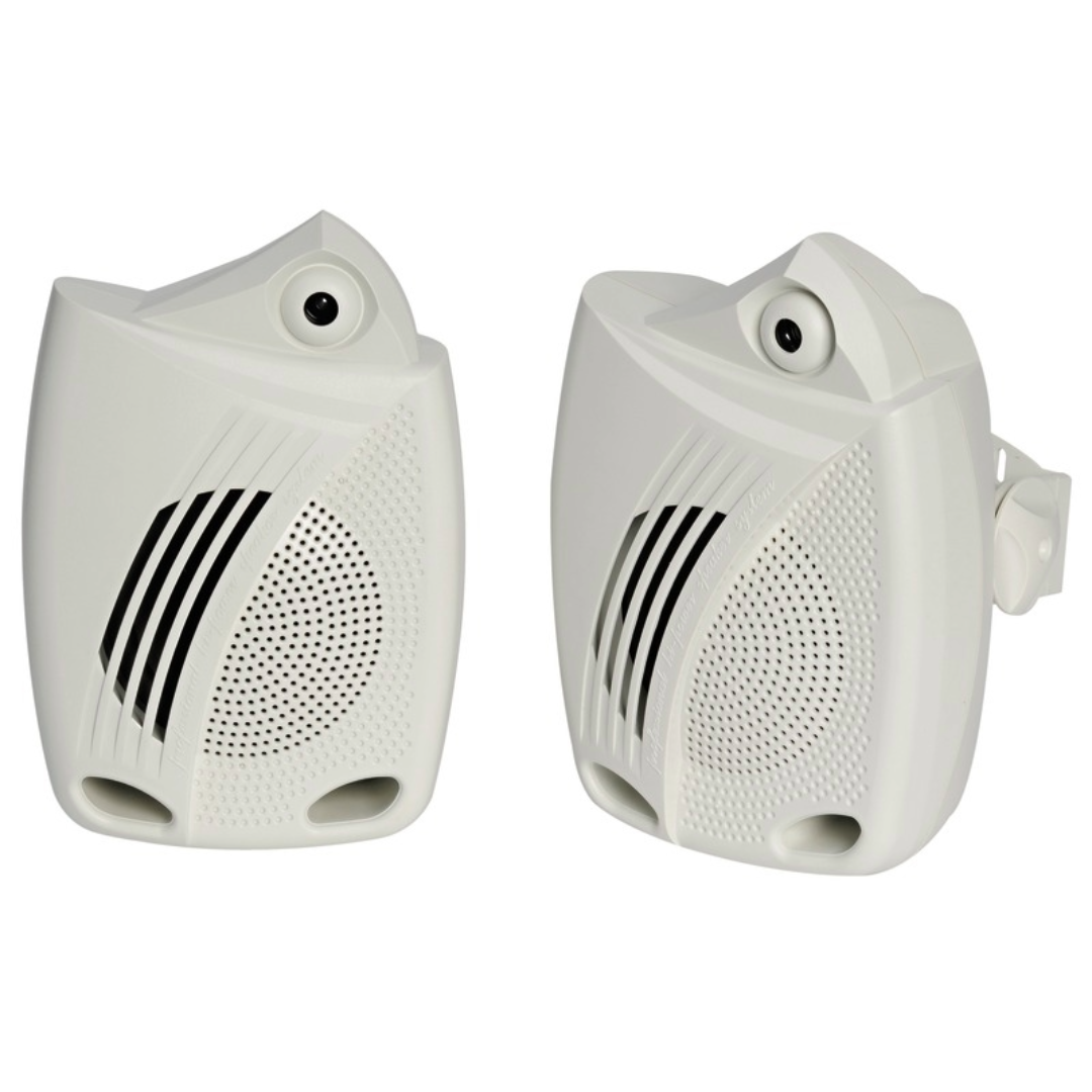 Altoparlanti nautici 100W a montaggio esterno con staffe