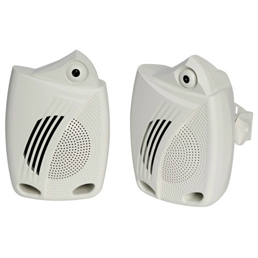 Altoparlanti nautici 100W a montaggio esterno con staffe