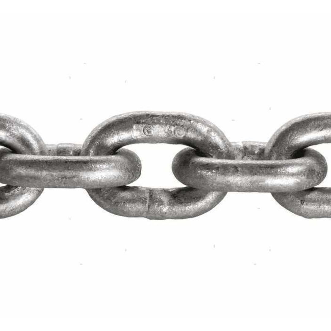 Catena calibrata in acciaio zincato -DIN 766- 30/50/75/100 metri