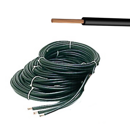 Cavo elettrico per batterie nero 35 mmq