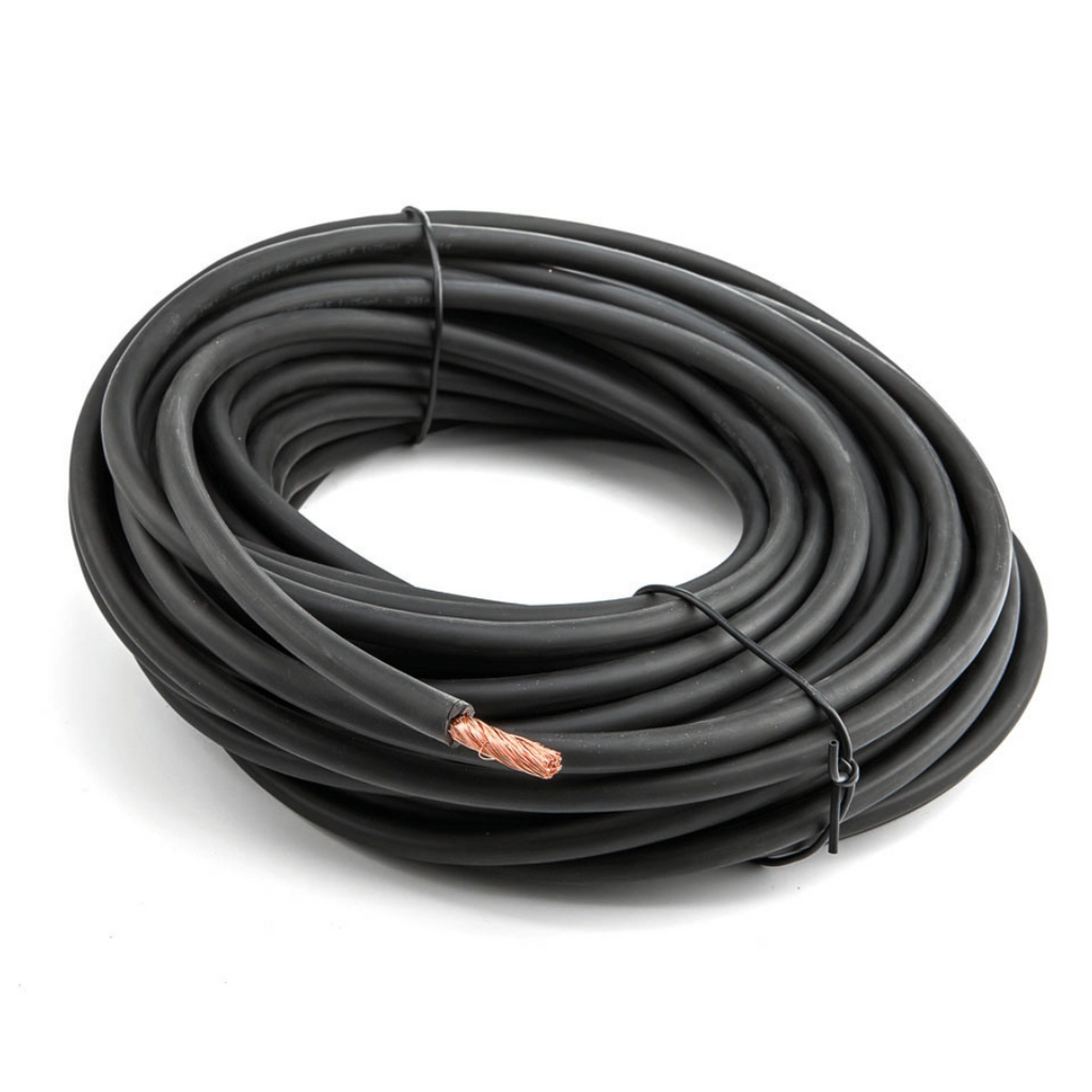 Cavo marino elettrico in neoprene per batterie certificato 25 mm