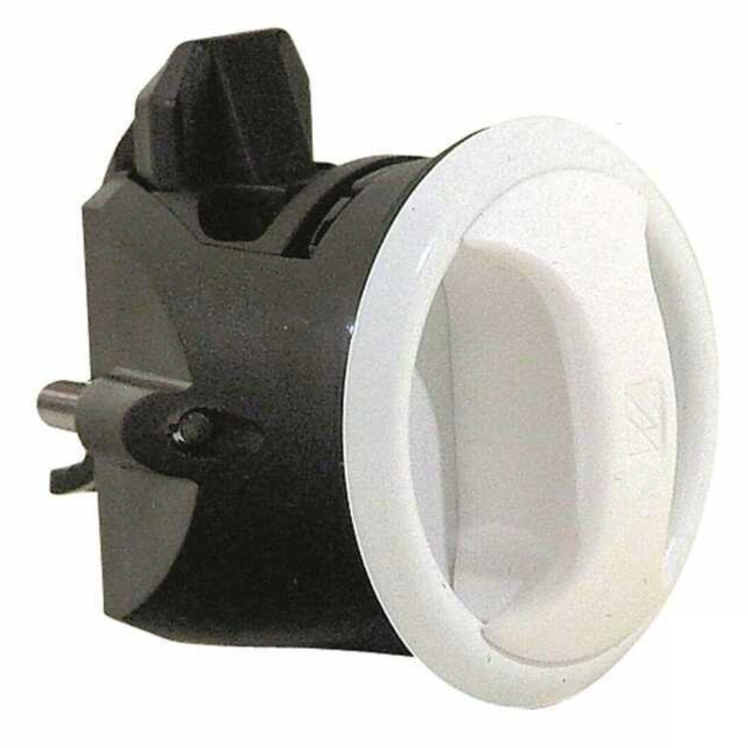 Chiusura a spinta bianca Novibra