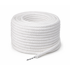 Cima a treccia piombata all'interno bianca