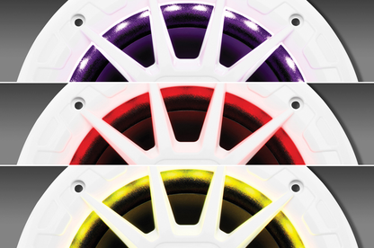 Altoparlanti marini full range da 6,5" a 2 vie da 200 W, RGB - Boss marine -