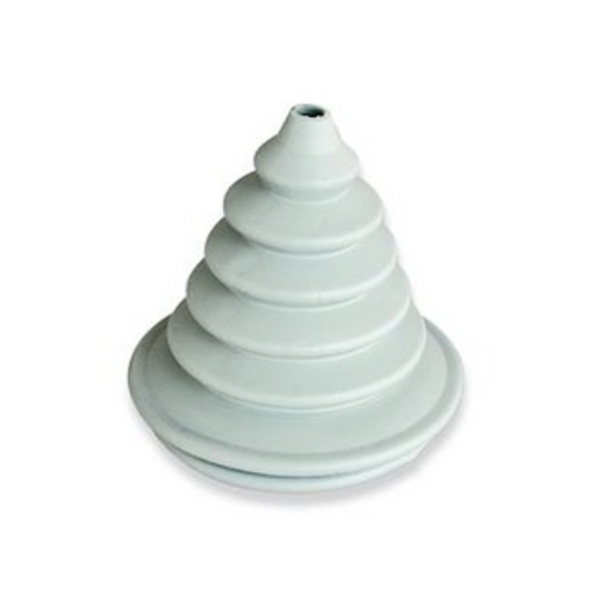 Cuffia passacavi a incasso bianca Ø 50 mm