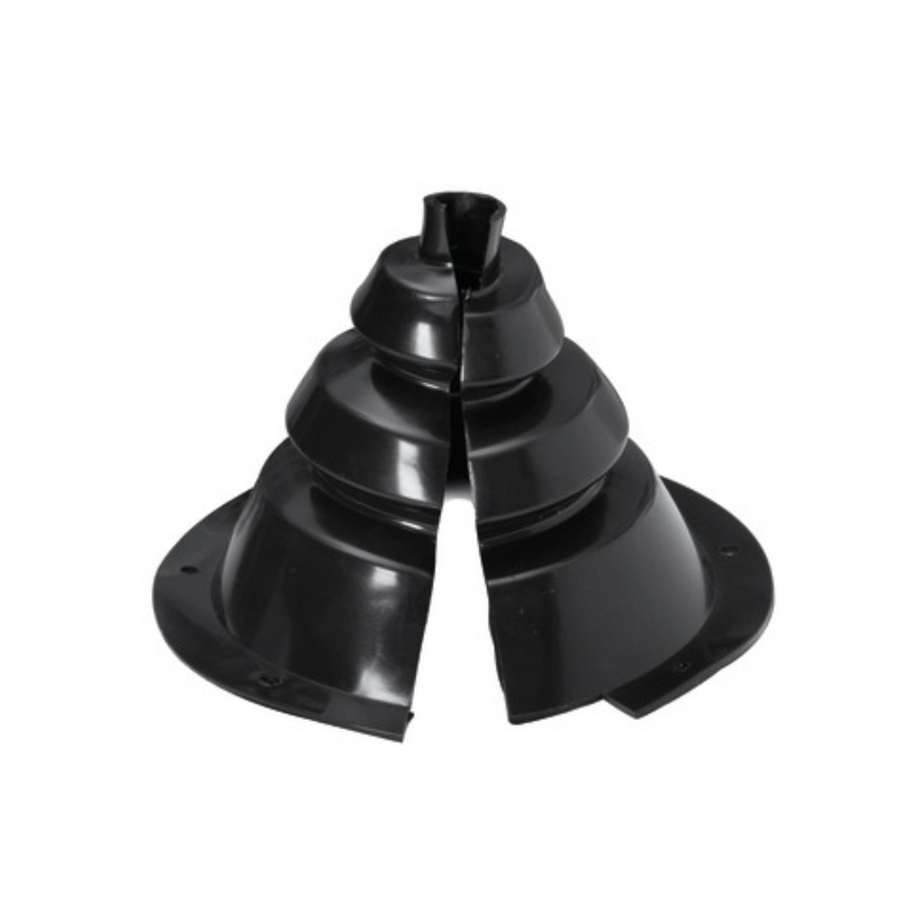 Cuffia passacavo apribile soffietto cavi nera Ø 135 mm