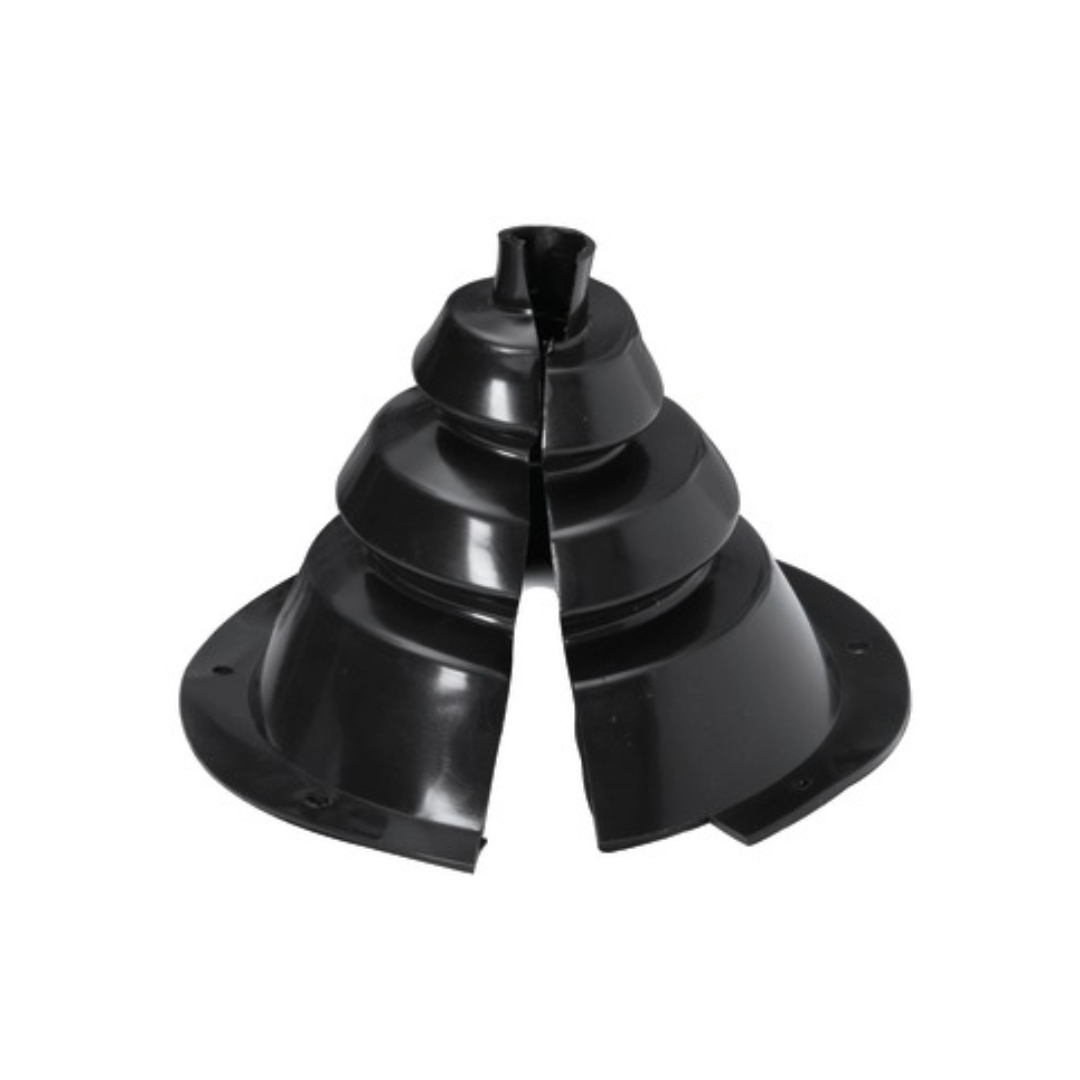 Cuffia passacavo apribile soffietto cavi nera Ø 135 mm