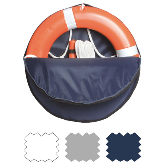 Involucro in tessuto spalmato per salvagente anulare