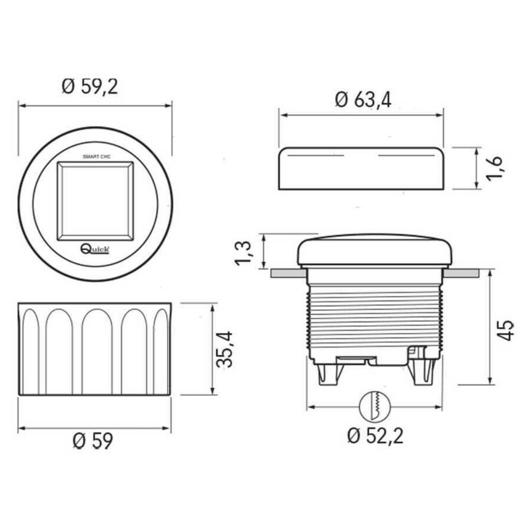 Display contacatena "Smart CHC" Quick