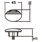 Luce di cortesia Epillitic 12V