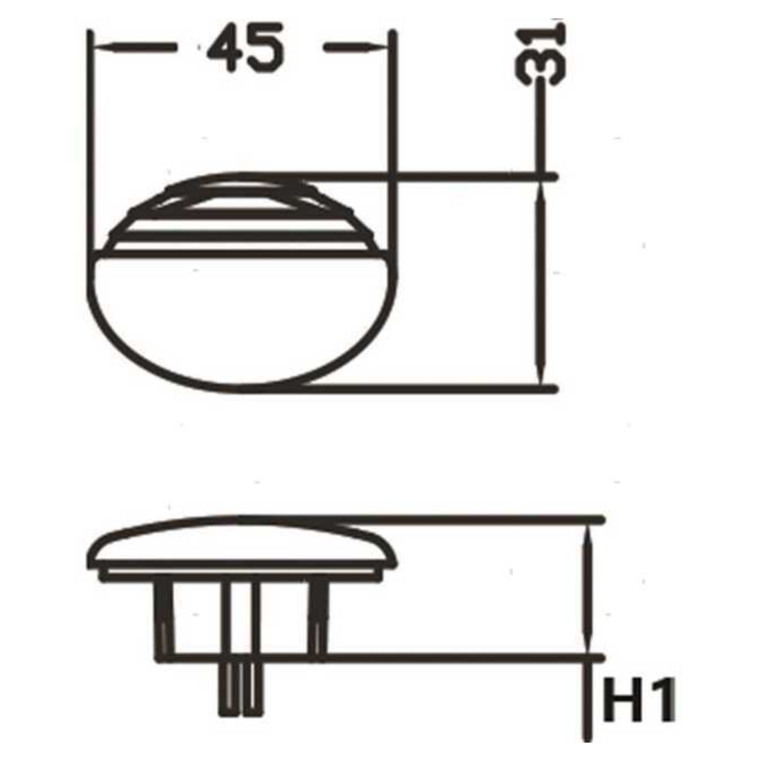 Luce di cortesia Epillitic 12V