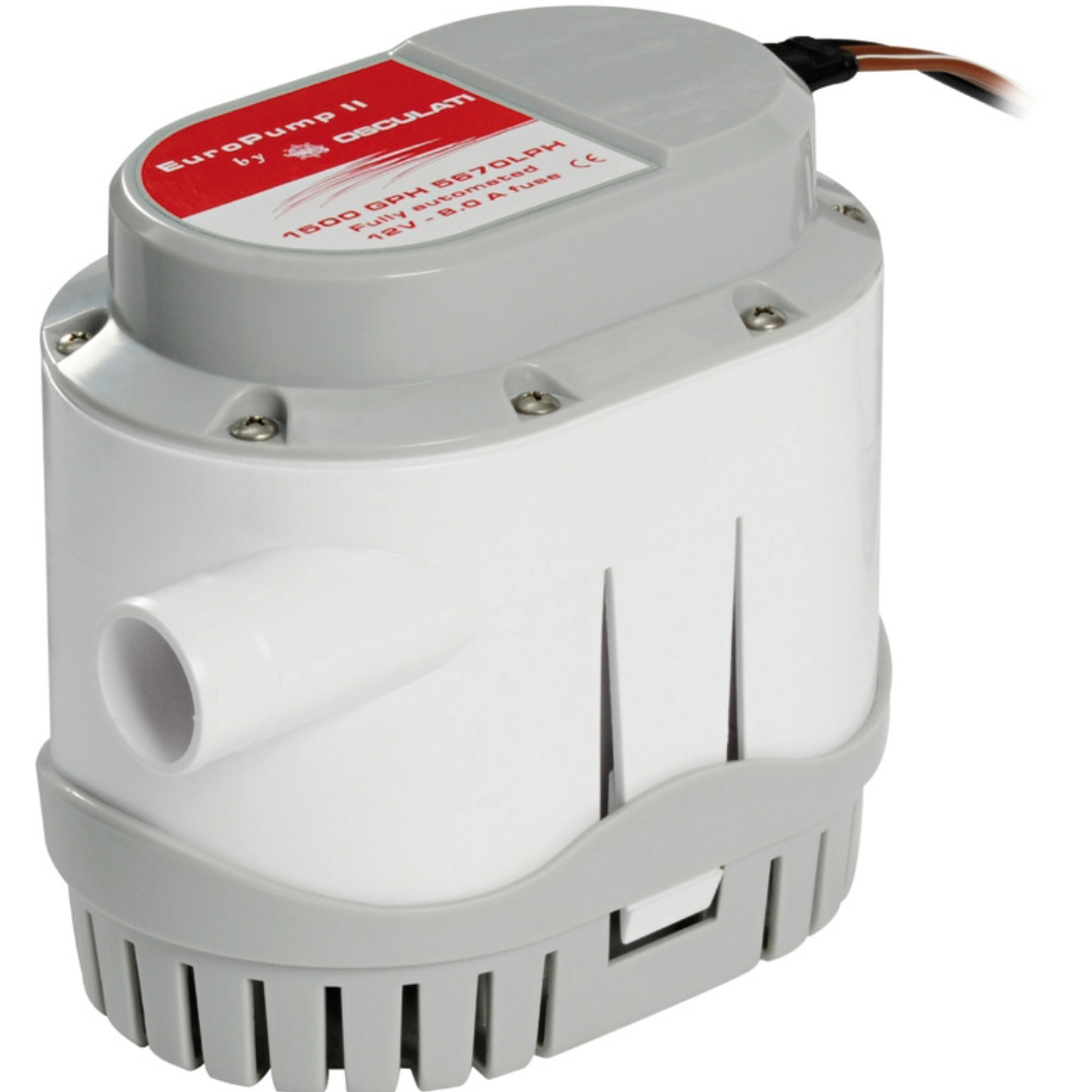 Automatic bilge pump Europump 24V 128 l/min