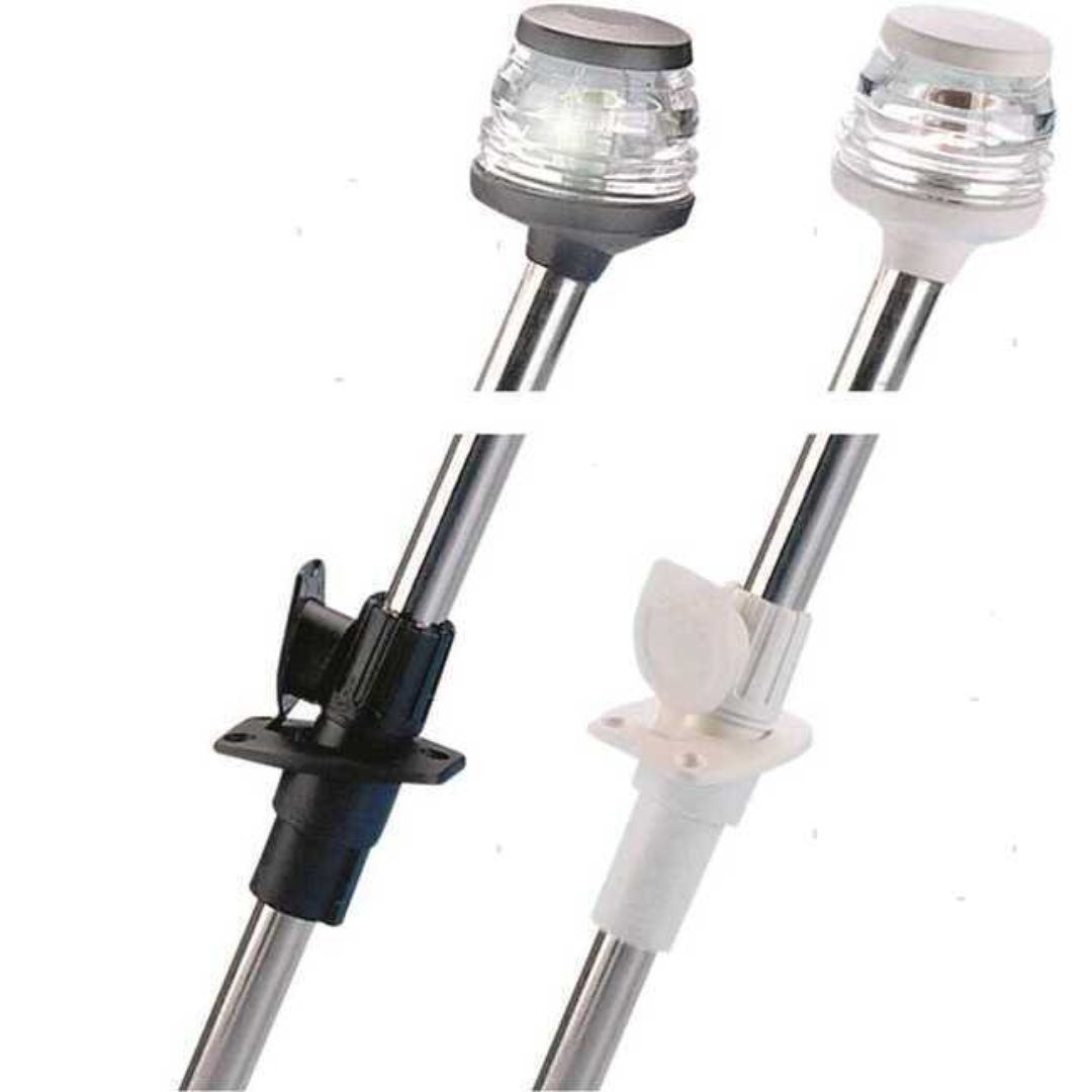 360° light on 60 cm telescopic pole RINA &lt; 12 m