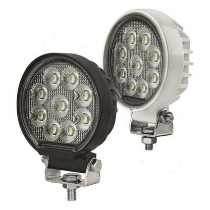 Faro da pozzetto tondo LED luce concentrata 27W S-line