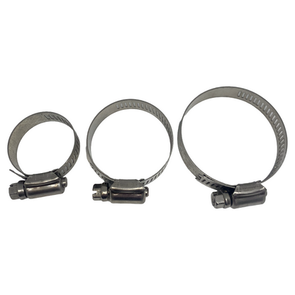 Fascette in acciaio inox banda 13 mm (4 pz)