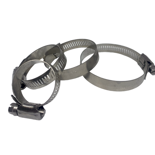 Fascette in acciaio inox banda 13 mm (4 pz)