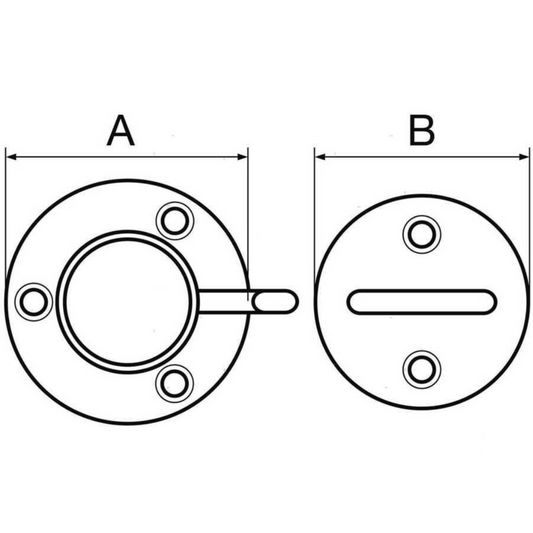 Fermaporte a gancio in ottone cromato