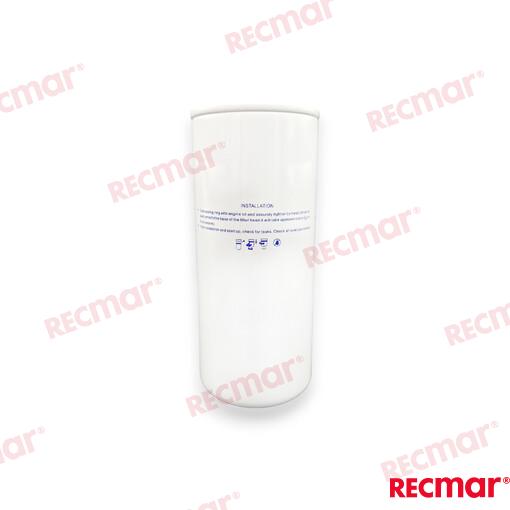 Filtro Olio Motore Recmar Yanmar Serie 6LY (Rif. 119593-35100)