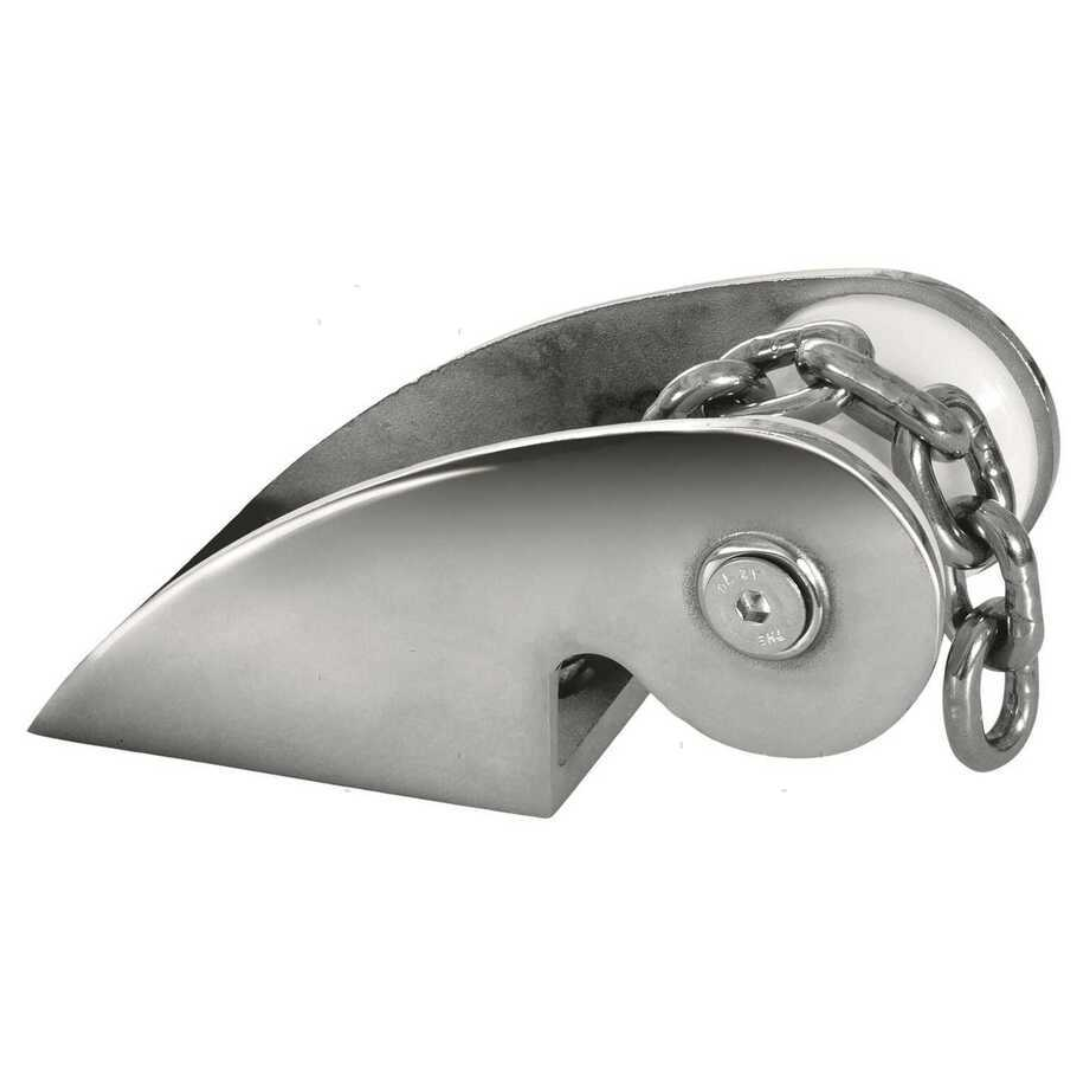 Compact "strong" fixed nose cone in stainless steel