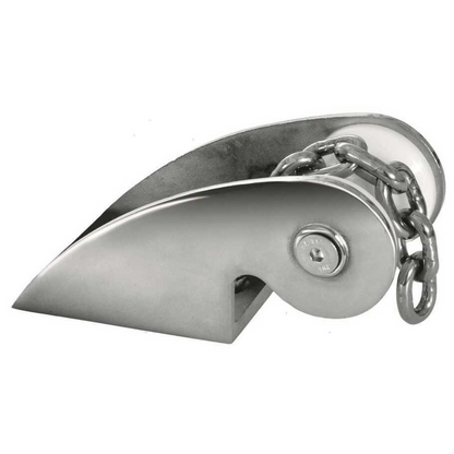 Compact "strong" fixed nose cone in stainless steel