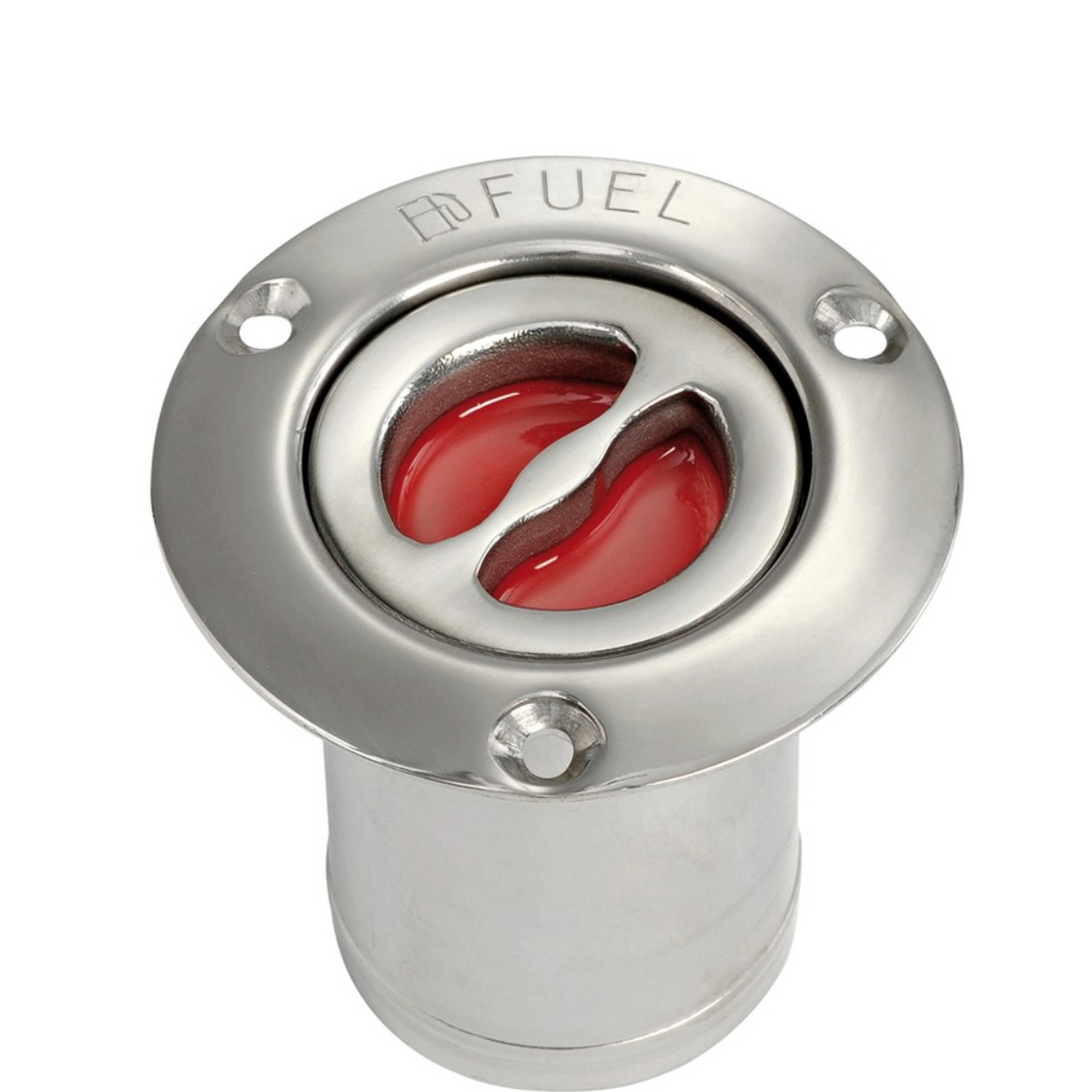Tappo imbarco carburante inox a filo Ø 50 mm - Hubmarine