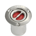 Tappo imbarco carburante inox a filo Ø 50 mm - Hubmarine