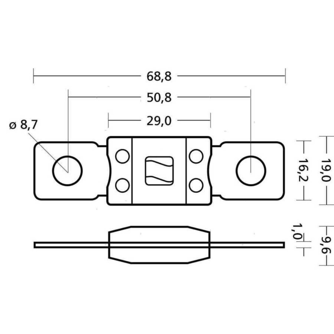 ANL Megaval blade fuse