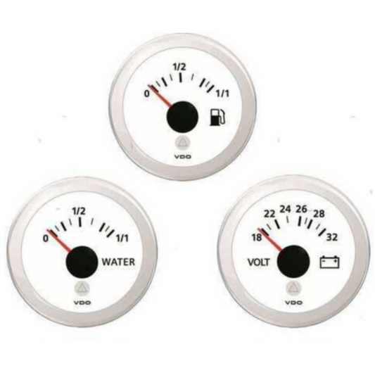 Indicatori di livello VDO serie "white view" (Premium)