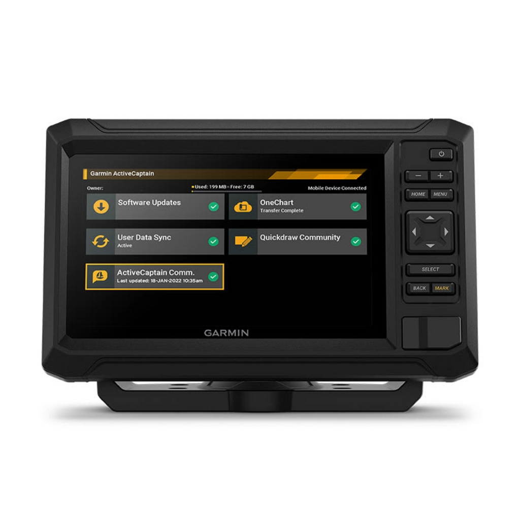 Chartplotter Garmin ECHOMAP™ UHD2 72cv (Display 7") ecoscandaglio + GPS tasti fisici