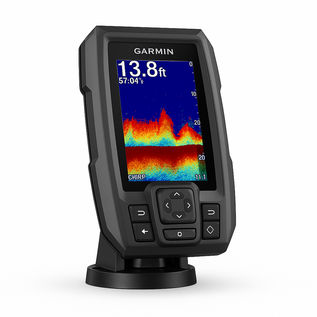 Garmin Striker Vivid 4 – Fishfinder 4" CHIRP ClearVu e QuickDraw Contours