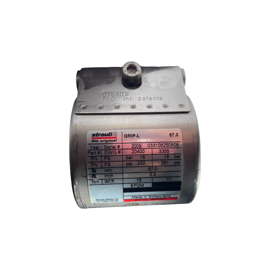 STRAUB GRIP-L Ø 33.7 mm Giunto / Coupling Nautica Professionale – Impianti Yacht