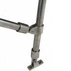 Attacco giunto a T inox per tendalini