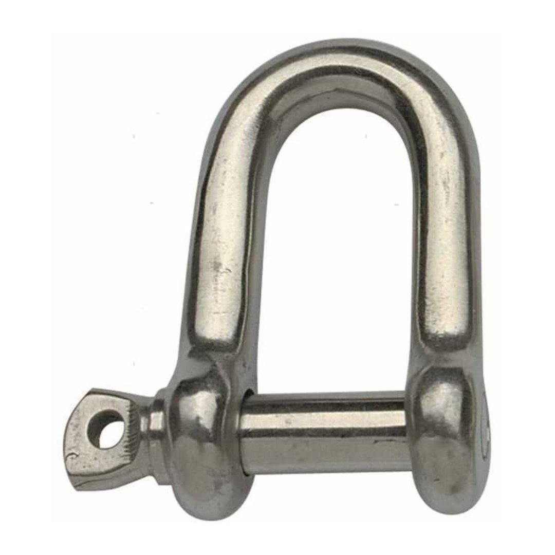 Stainless steel straight shackle
