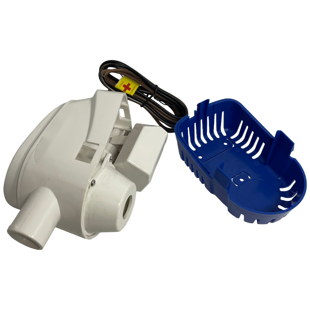 Pompa automatica 1100 GPH – dettaglio della basetta smontata