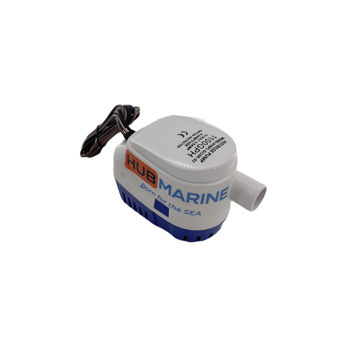 Pompa di sentina Hubmarine automatica 1100 GPH 24V – HYBP2-G1100-02 – foto 0644