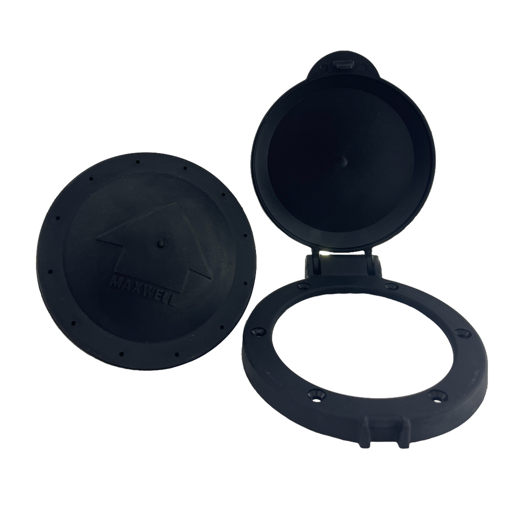 Maxwell Interruttore a Pedale con Coperchio (Per Salpa Ancora) Down 12/24 Volts
