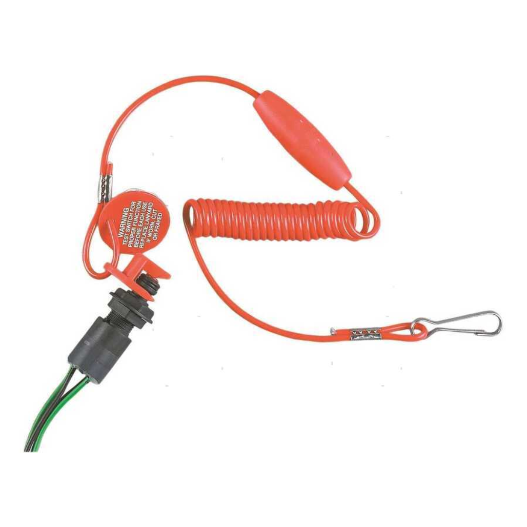 Interruttore + chiave di sicurezza universali motori "Wired"