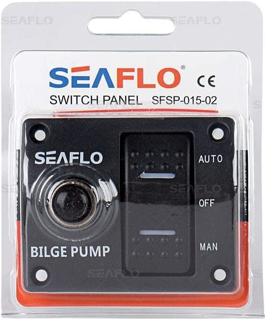 Interruttore automatico/manuale/off per pompe di sentina